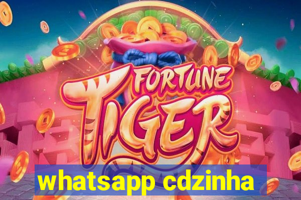 whatsapp cdzinha