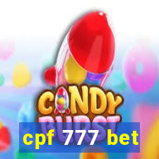 cpf 777 bet