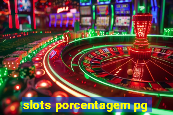 slots porcentagem pg