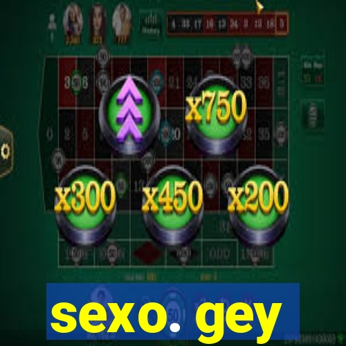 sexo. gey