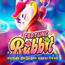 nomes de jogos esportivos