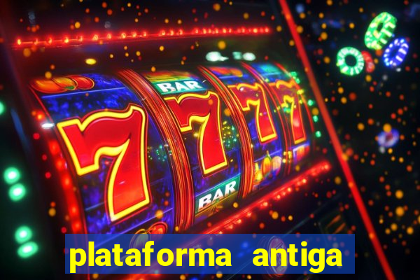 plataforma antiga de jogos