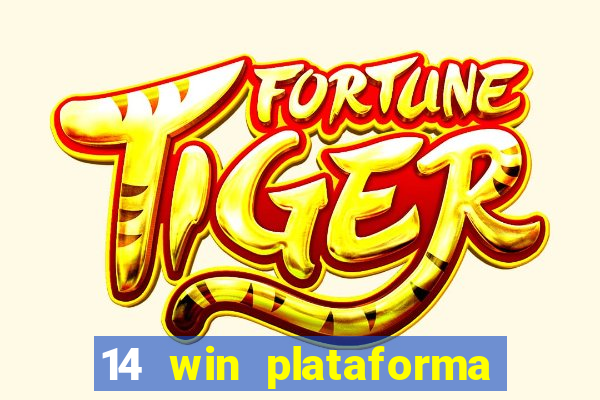 14 win plataforma de jogos