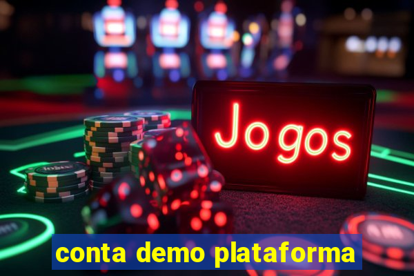 conta demo plataforma