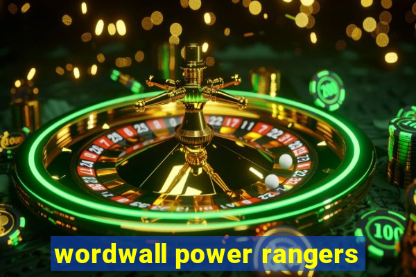 wordwall power rangers