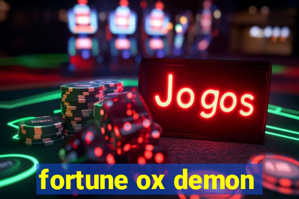 fortune ox demon