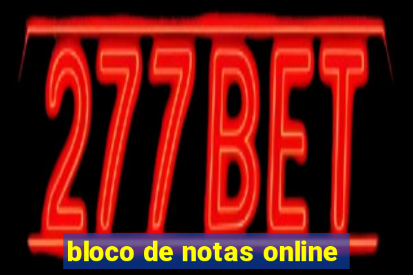 bloco de notas online