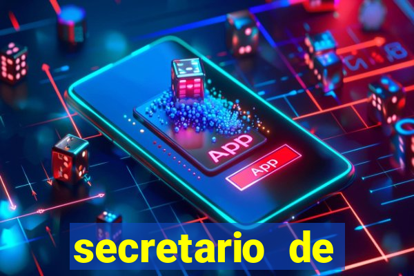 secretario de esporte salario