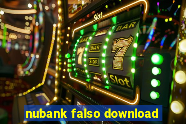 nubank falso download