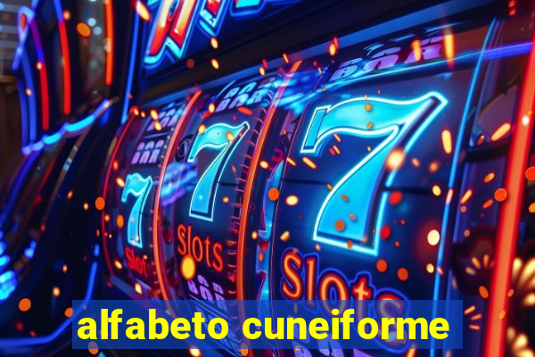 alfabeto cuneiforme