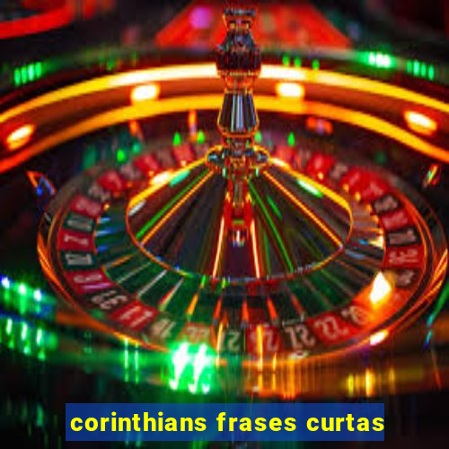 corinthians frases curtas