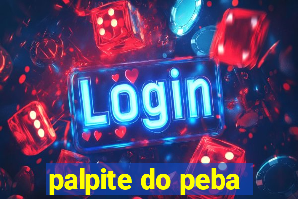 palpite do peba