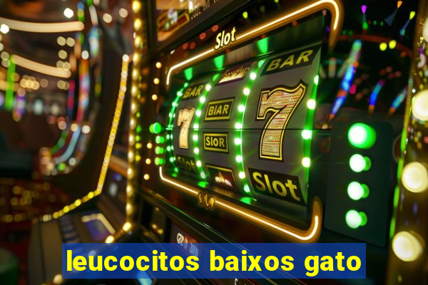 leucocitos baixos gato