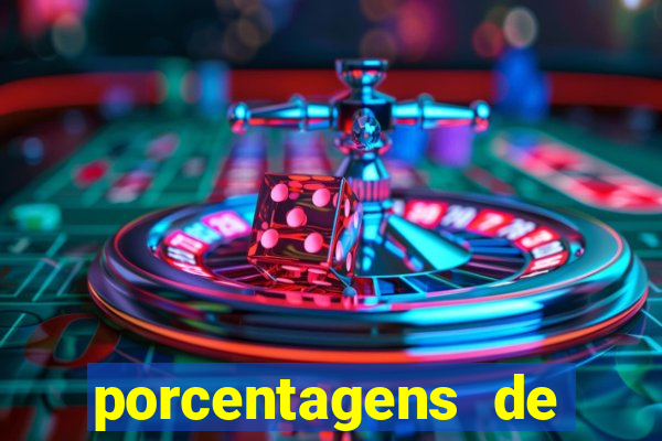 porcentagens de jogos pagantes