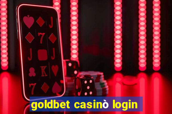 goldbet casinò login