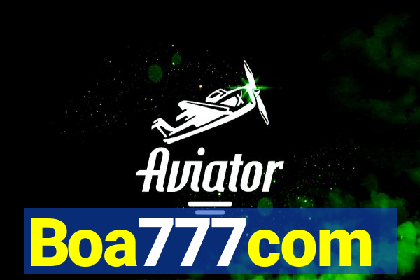 Boa777com