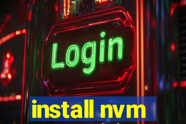 install nvm